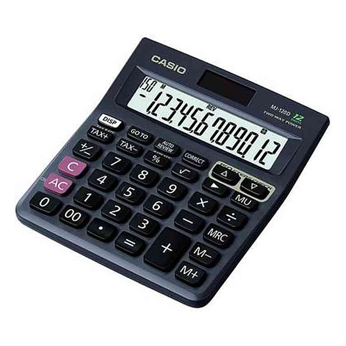 Casio MJ-120D Desktop Check and Correct Desktop Calculator